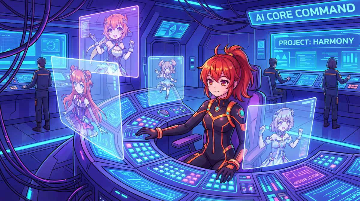 每日大赛AI动漫指挥中心智能创作